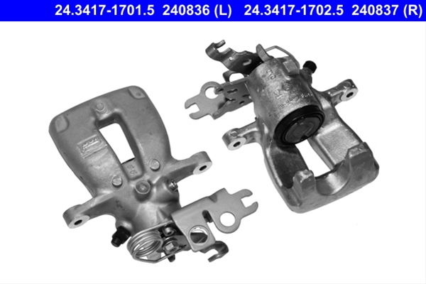 240836 ETRIER FRANA CU PIESA VECHE LA SCHIMB- ATE: ATE - 24.3417-1701.5