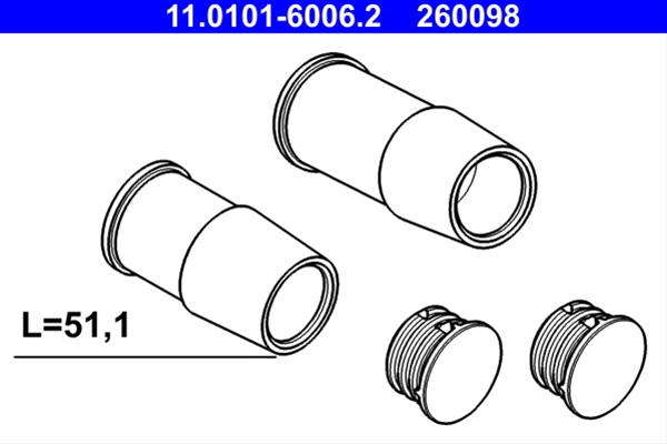 260098 SET BUCSI GHIDAJ ETRIER ATE: ATE - 11.0101-6006.2