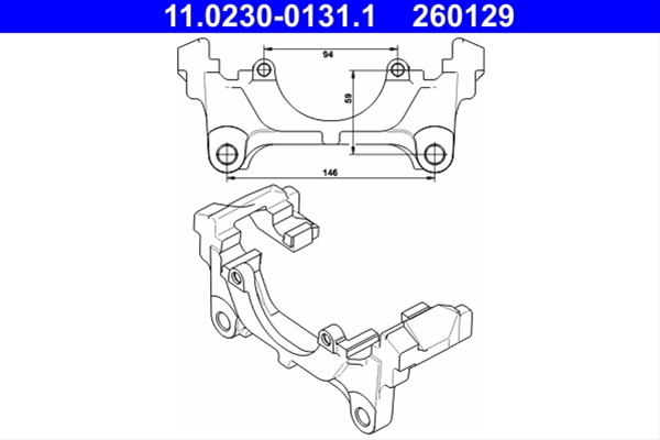 260129 ETRIER FRANA ATE: ATE - 11.0230-0131.1