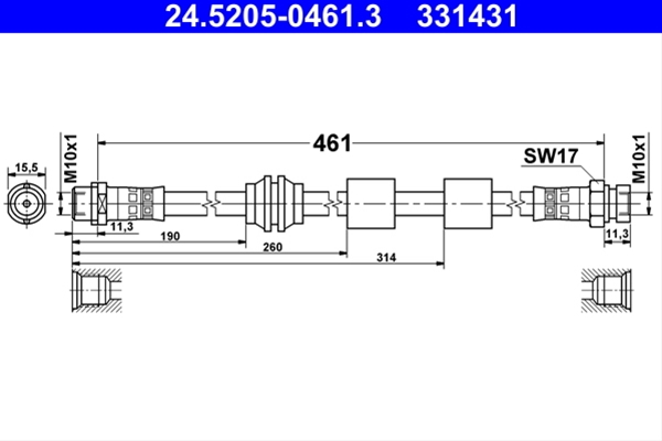 331431 FURTUN FRANA ATE: ATE - 24.5205-0461.3