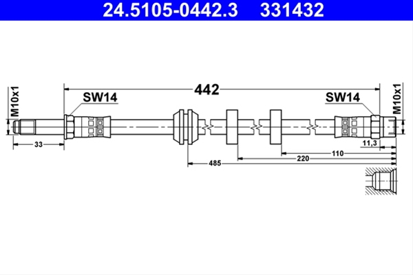 331432 ATE: ATE - 24.5105-0442.3